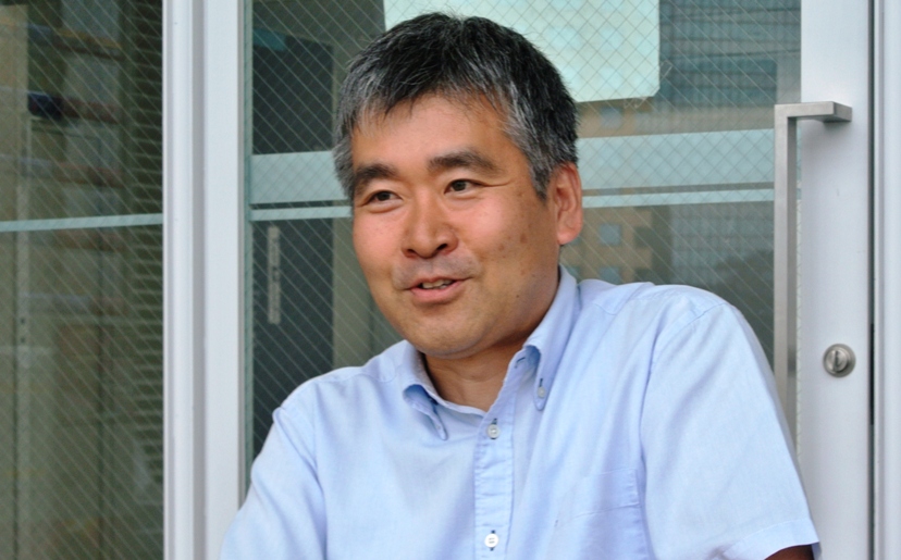 アップの村松教授