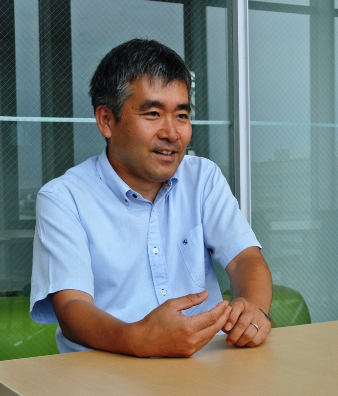 笑顔の村松教授