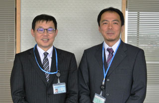 浜田部長、岡田氏