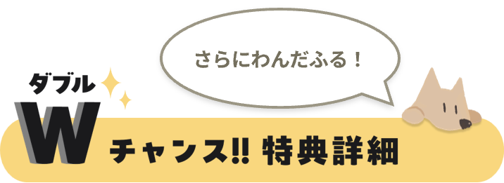 ダブルチャンス！特典詳細