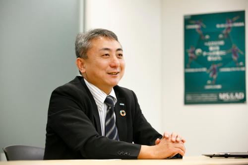 サステナビリティ推進室課長　富田良知さん（写真）